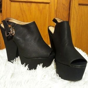 Steve Madden Gabby Xtreme Slingback Heels Like New